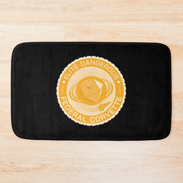 Item preview, ELITE DANGEROUS: FEDERAL CORVETTE SEAL YELLOW designed and sold by Madjack Tees Kiwi SuperStore.