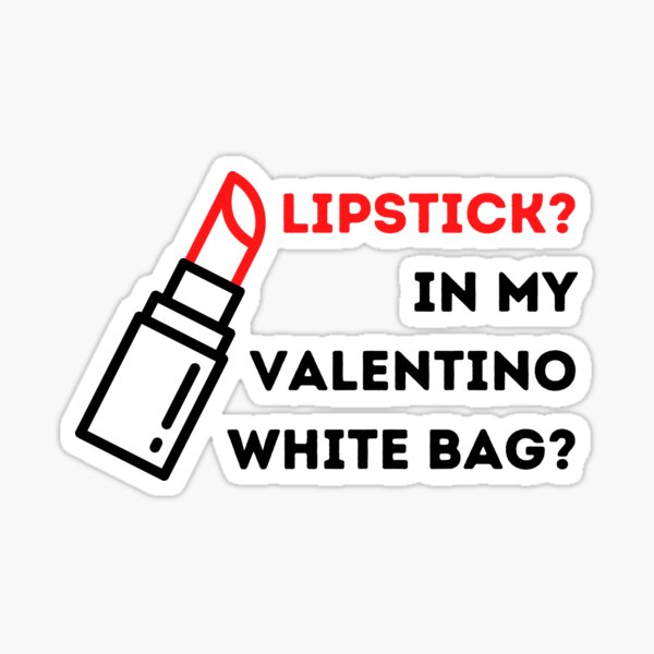 Valentino white discount bag meme