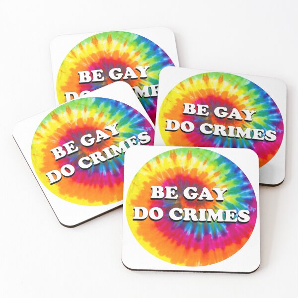 Item preview, Be Gay Do Crimes designed and sold by tojustbe.