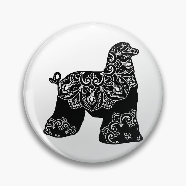 Item preview, Afghan Hound Mandala designed and sold by DesignsofWhimsy.