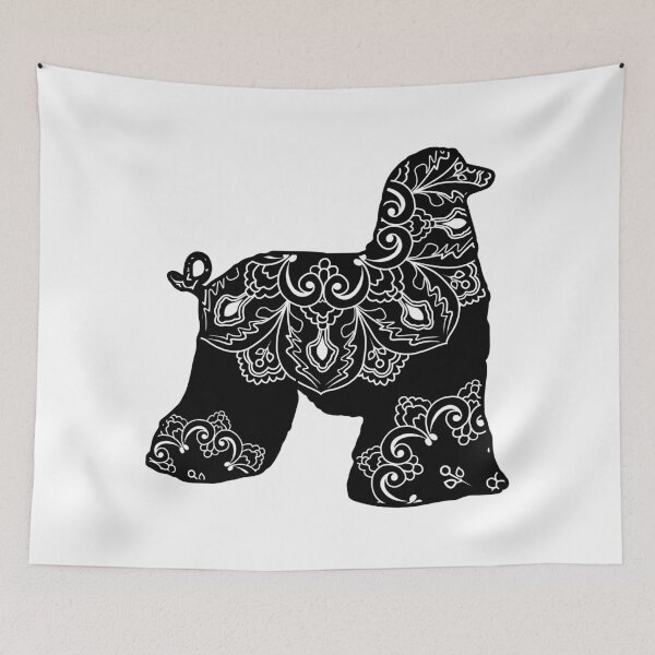Item preview, Afghan Hound Mandala designed and sold by DesignsofWhimsy.