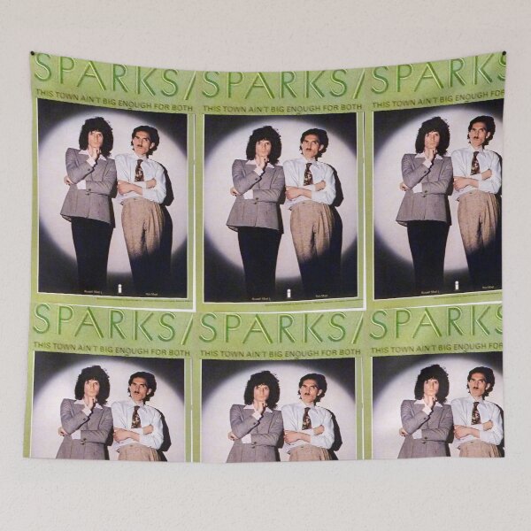 Item preview,  Sparks,  This Town Ain't Big Enough For Both Of Us,  Kimono My House back cover designed and sold by Vintaged.