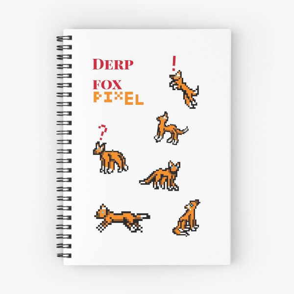 Aperçu de l'œuvre Derpy Fox Pixel créée et vendue par kyrnn.