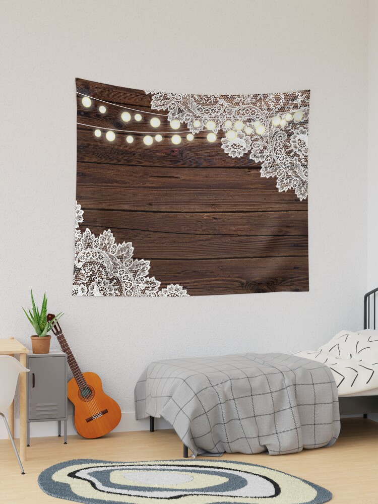 Fairy lights and online tapestry