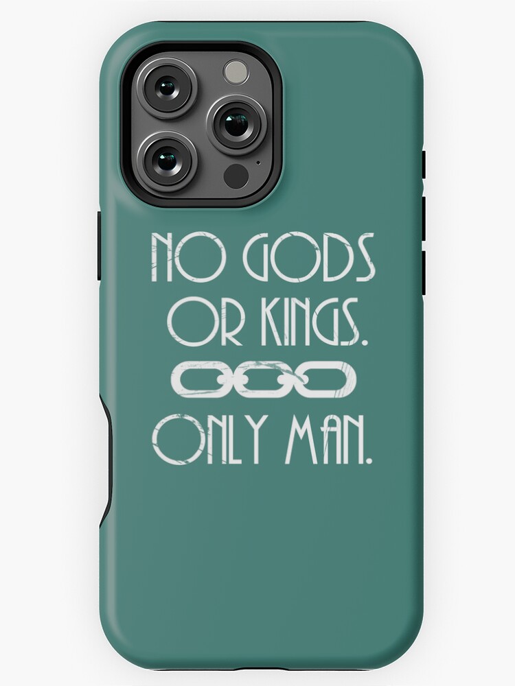 大人 可愛い 服  No Man. Only Kings. Or Gods iPhoneアクセサリー