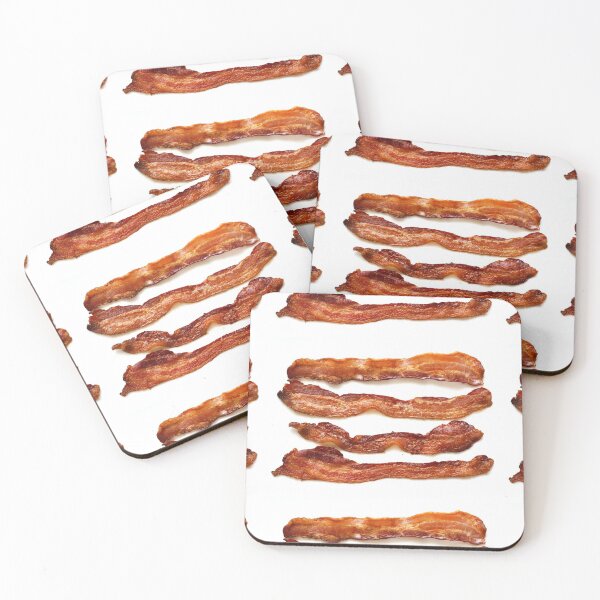 Item preview, Bacon, Bacon socks, Bacon greeting card, Bacon mug, Bacon pillow, Bacon mask  designed and sold by PicsByMi.