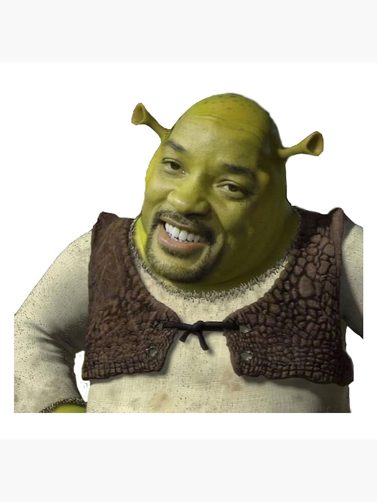 Will Smith is Shrek Meme - Will Smith Meme - Tapestry