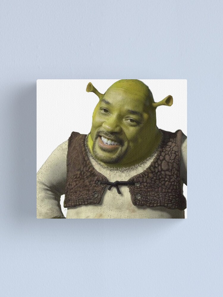 Shrek on the Croc Metal Print for Sale by apollosale