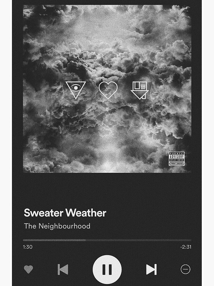 The Neighborhood Merch The NBHD Sweater Weather Sweater Sweatshirt