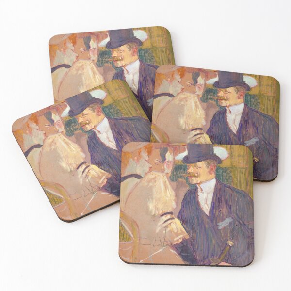 Item preview, painting of toulouse lautrec impressionism art of paris  designed and sold by Varsi.