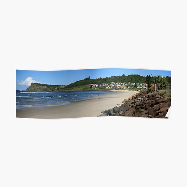 Seven Mile Beach - Lennox Head NSW Poster