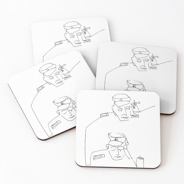 Item preview, Security Cop on Lunchbreak designed and sold by badlydrawnbabe.