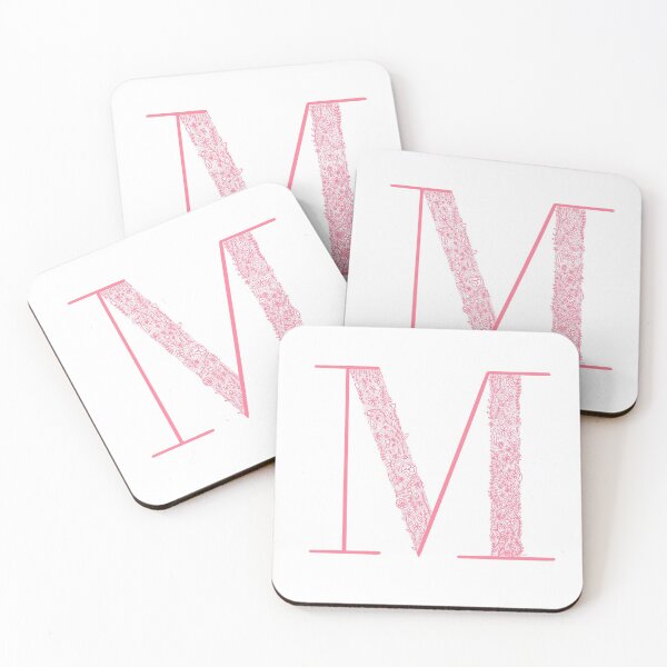 Item preview, Floral M designed and sold by Kaelyn Cox.