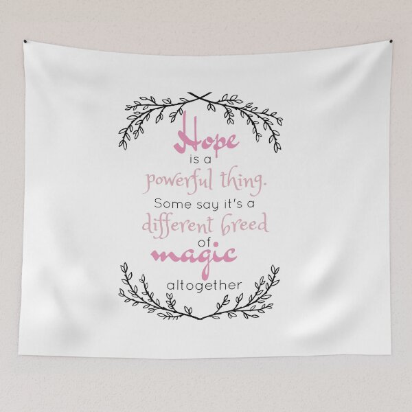 Item preview, Caraval- Hope Quote in white designed and sold by schneidercf.