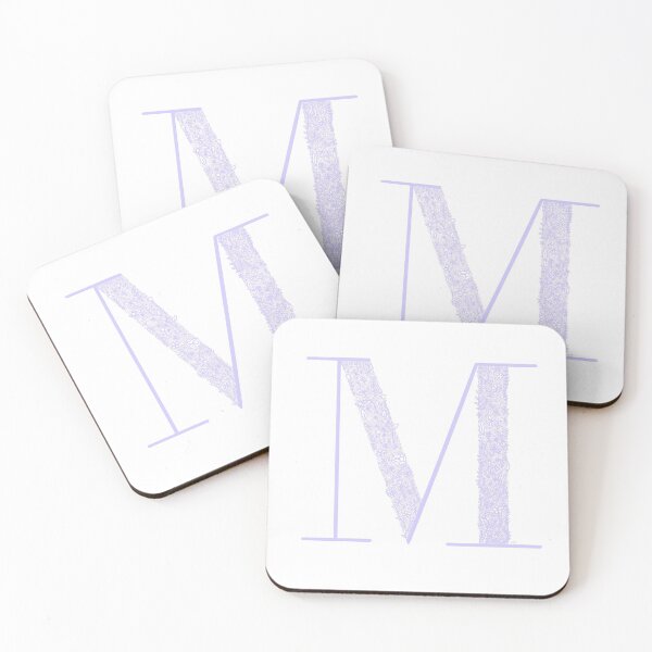 Item preview, Floral M designed and sold by Kaelyn Cox.