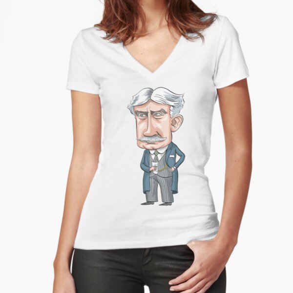 Fitted V-Neck T-Shirt