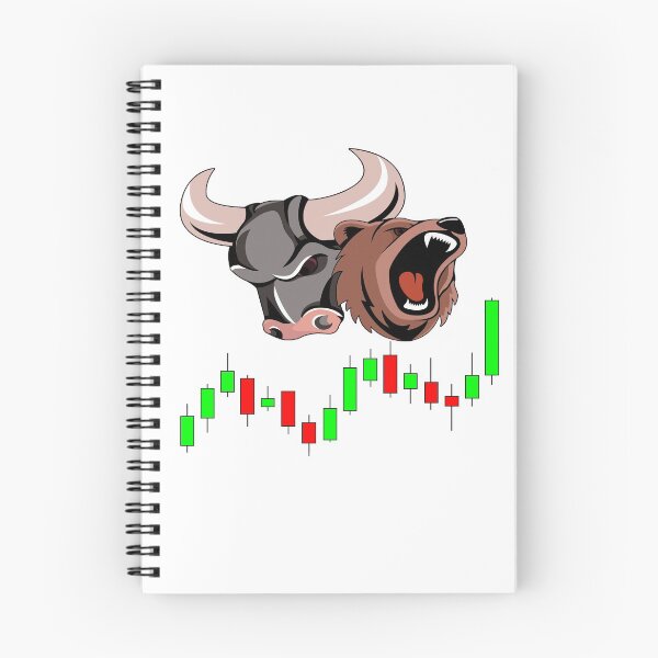 Item preview, Bears vs bulls (stikers) traders and green and red candlesticks V1 designed and sold by I-love-trading.