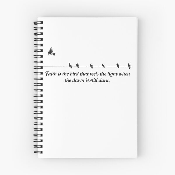 Item preview, Faith is the Bird designed and sold by Kristina Gale.