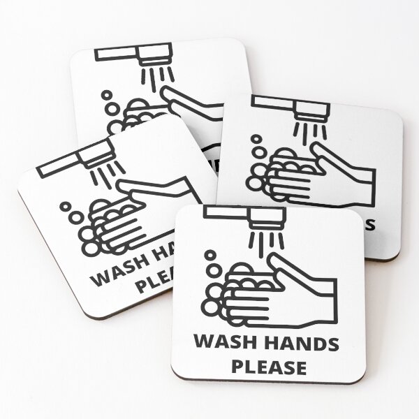 Item preview, WASH HANDS PLEASE designed and sold by jettzelfelix.