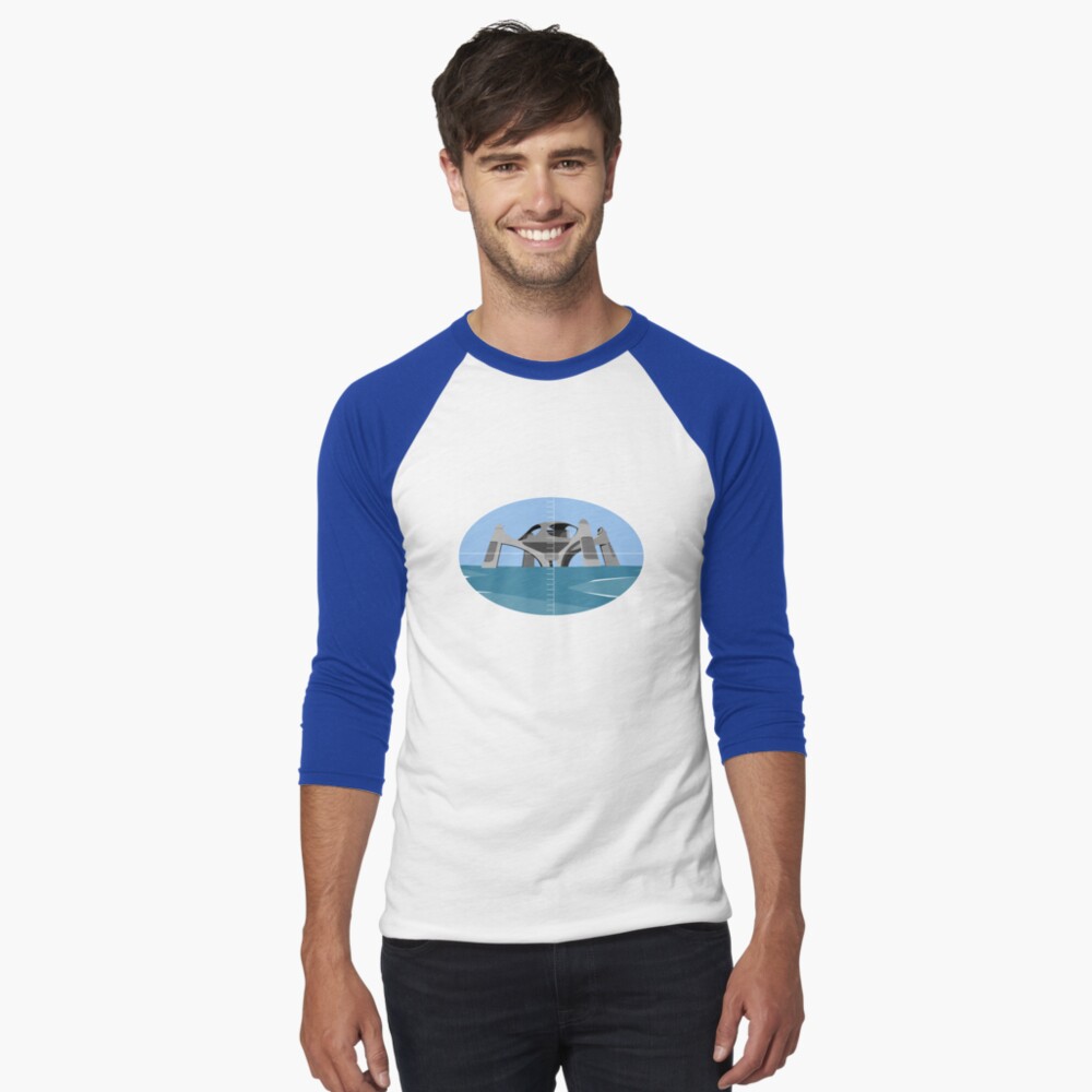Item preview, Baseball ¾ Sleeve T-Shirt designed and sold by bombadeo.