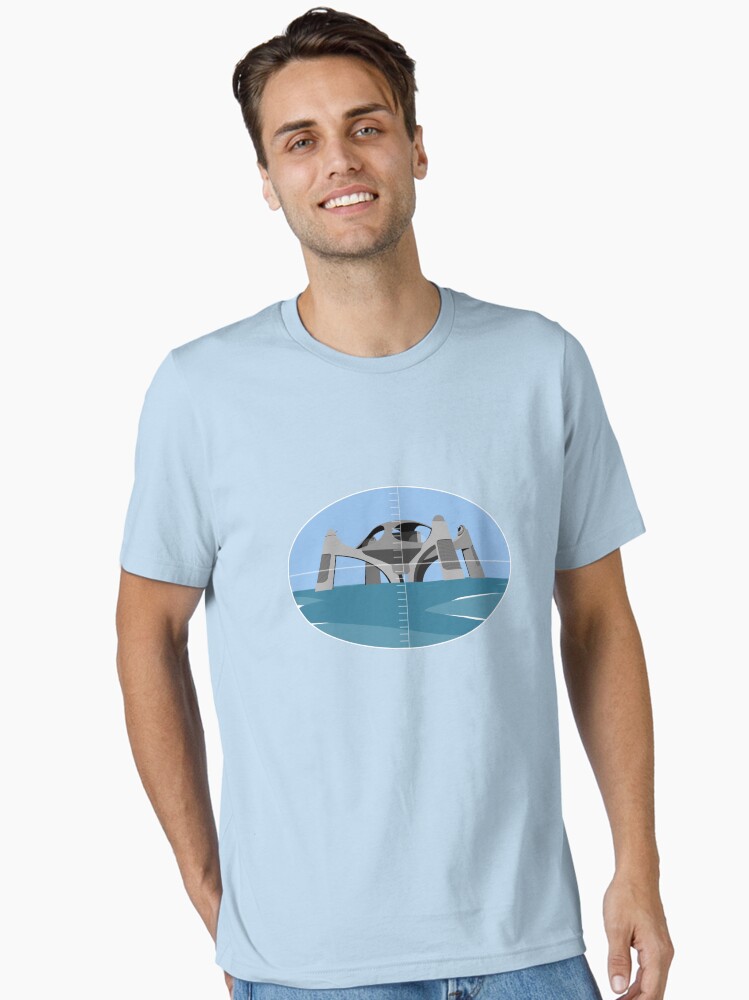 Thumbnail 2 of 7, Essential T-Shirt, Targeting Stromberg Atlantis designed and sold by bombadeo.