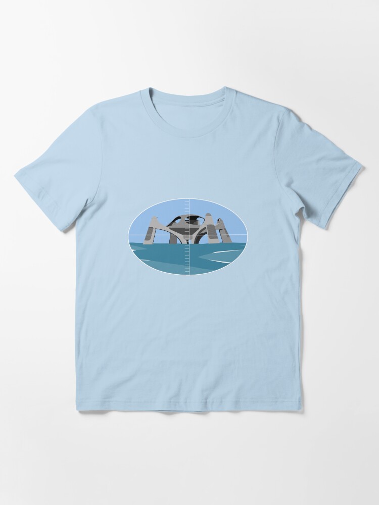 Thumbnail 3 of 7, Essential T-Shirt, Targeting Stromberg Atlantis designed and sold by bombadeo.