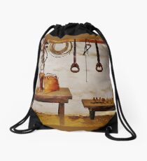 The Leatherwork Shop Drawstring Bag