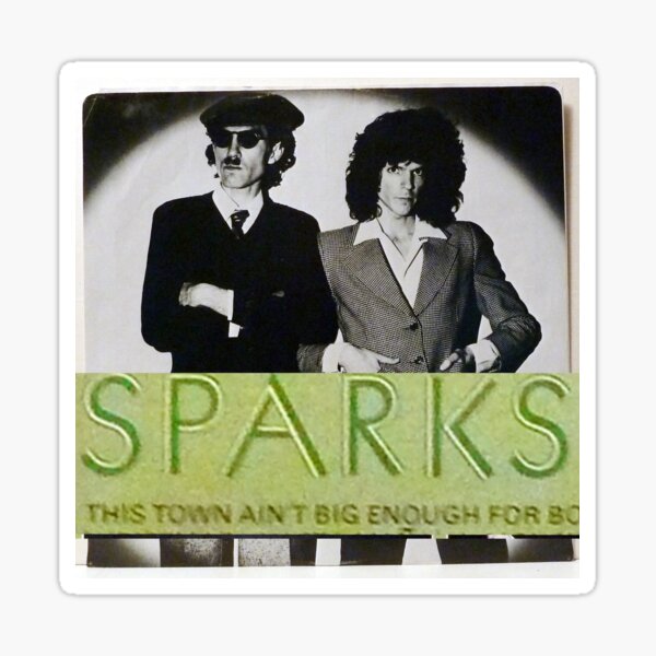 Item preview, Sparks,  This Town Ain't Big Enough For Both Of Us,  Kimono My House, inner sleeve designed and sold by Vintaged.