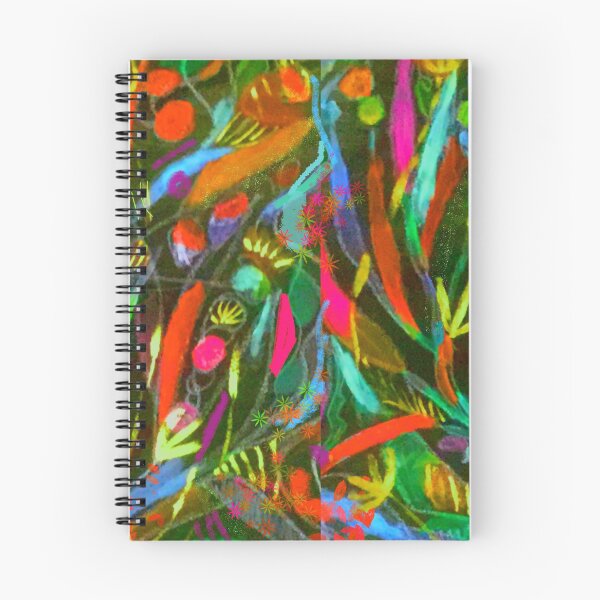 Item preview, Magic Jungle - chilli red designed and sold by Bright Ink  Studios.