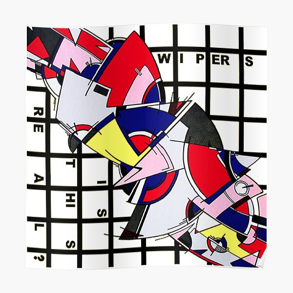 "Wipers Is This Real? Album" Poster for Sale by lithoman2 Redbubble