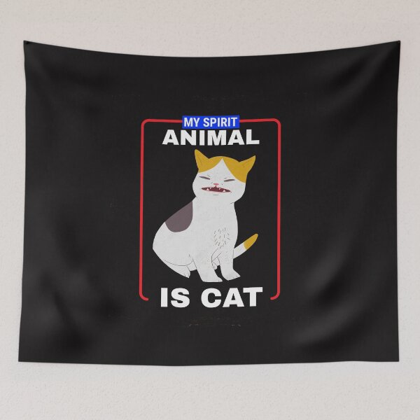 Item preview,  My Spirit Animal is Cat  designed and sold by JobaBreezy.