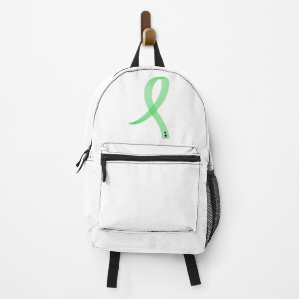 Item preview, Green Ribbon Semicolon designed and sold by Spectrum Perspectives.