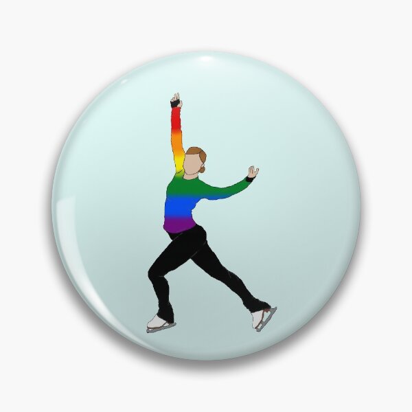 Item preview, Gay Ice skater designed and sold by Emma  Cunningham.