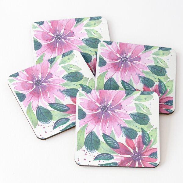 Item preview, Pink Flowers  designed and sold by artsyANTcreatns.