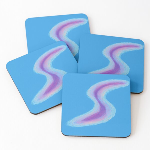 Item preview, Purple S shaped art designed and sold by lion-house.