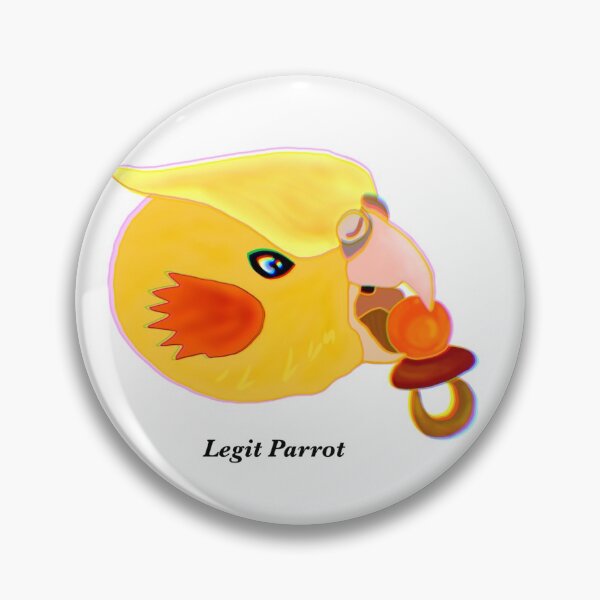 Item preview, Cockatiel and Pacifier designed and sold by legitparrot.