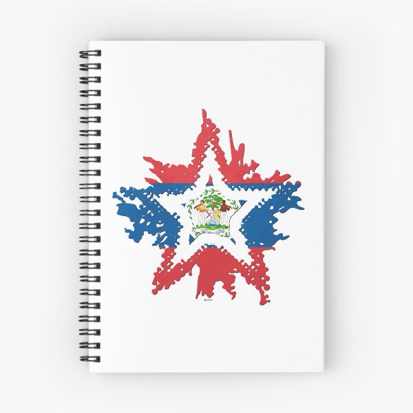 Item preview, Belize Flag Star designed and sold by zeautees.