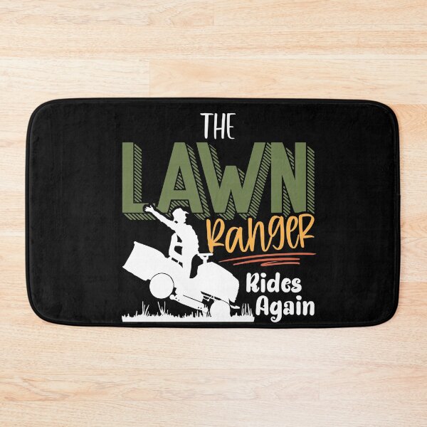 Item preview, The Lawn Ranger Rides Again - Mower Mowing - Lawn Caretaker designed and sold by Dressed For  Duty.