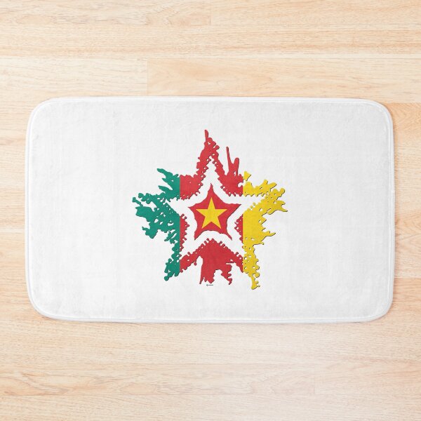 Item preview, Cameroon Flag Star designed and sold by zeautees.