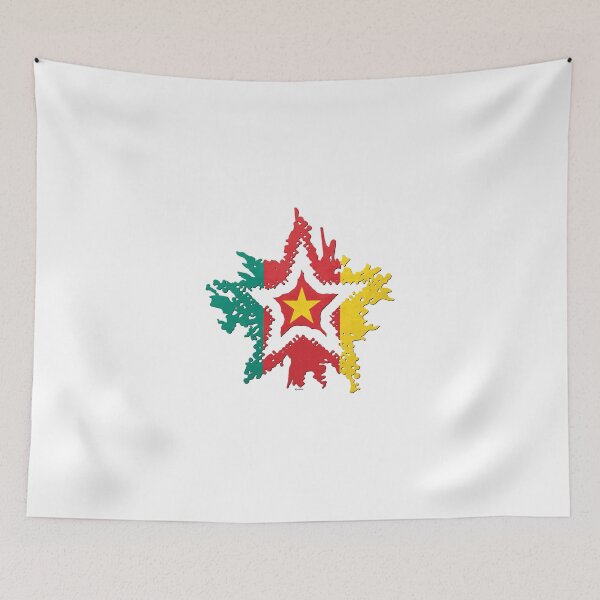 Item preview, Cameroon Flag Star designed and sold by zeautees.
