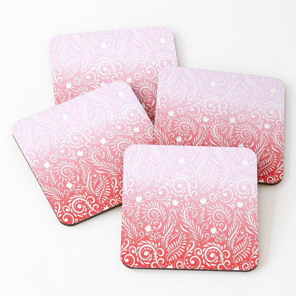 Item preview, Floral and Leaves - Flamingo On Fire RS designed and sold by CreativityRoams.