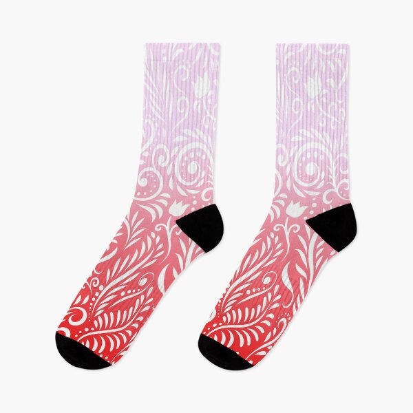 Item preview, Floral and Leaves - Flamingo On Fire RS designed and sold by CreativityRoams.
