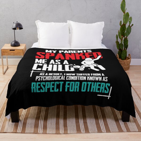 Item preview, My Parents Spanked Me As A Child - Funny Family Quote designed and sold by Dressed For  Duty.