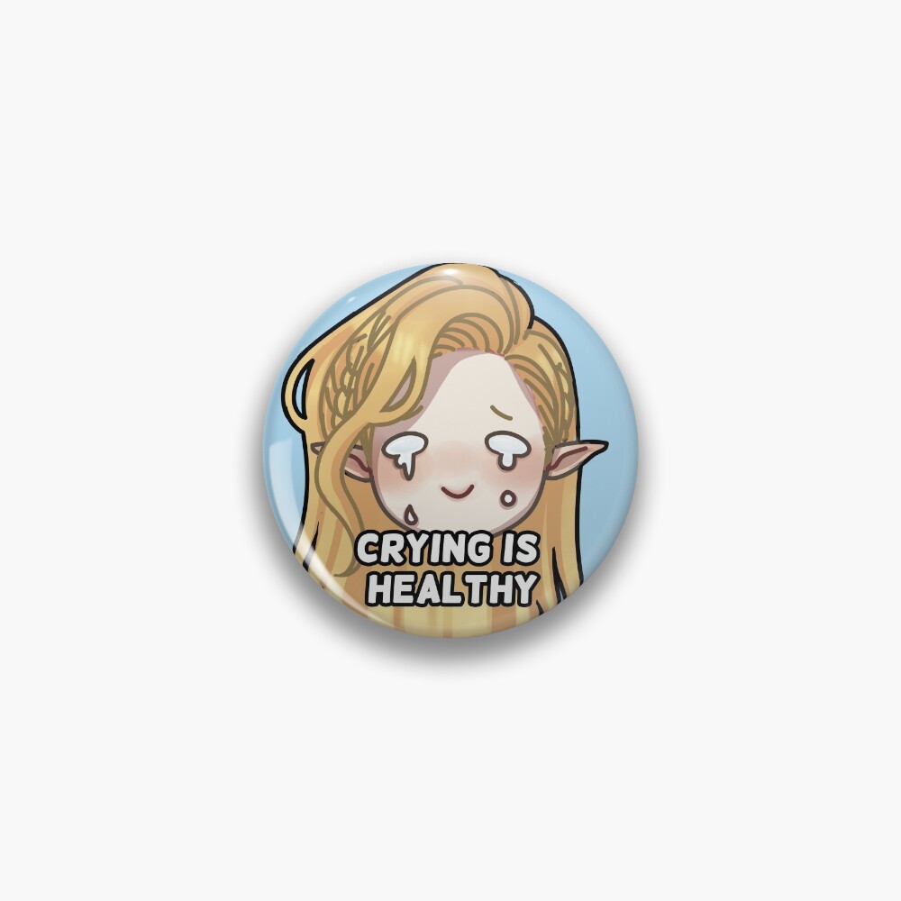 CRYING IS HEALTHY - SHIDO Pin