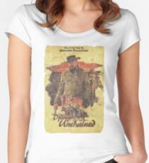 Django Unchained - Poster Women's Fitted Scoop T-Shirt