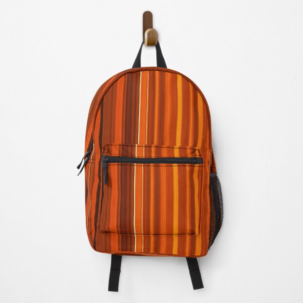 Item preview, Thin Vertical Stripes Orange Coloured Pattern Light Spectrum Art designed and sold by WheresMyMojo.