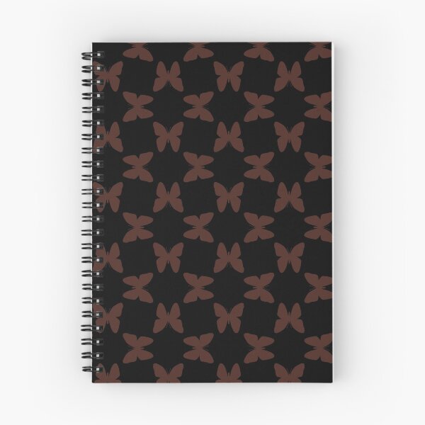 Item preview, Brown Random Butterflies on Black designed and sold by Mtothe5thPower.