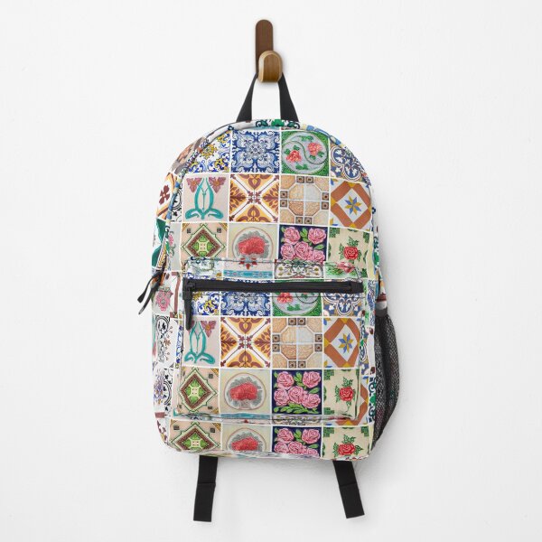 Item preview, Colorful Azulejo Decorative Lisbon Tile Mural Pattern designed and sold by WheresMyMojo.