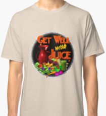 Get well with juice by Valxart Classic T-Shirt