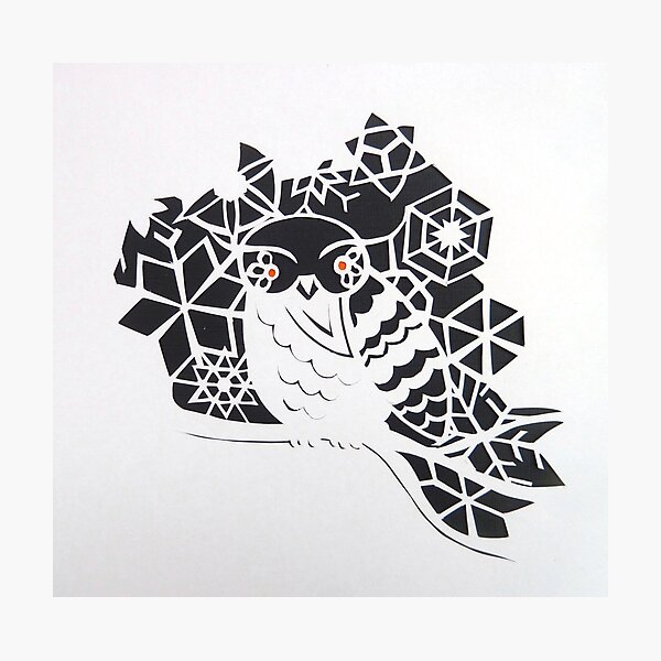 Item preview, winter owl  designed and sold by Hannah STICKNEY.